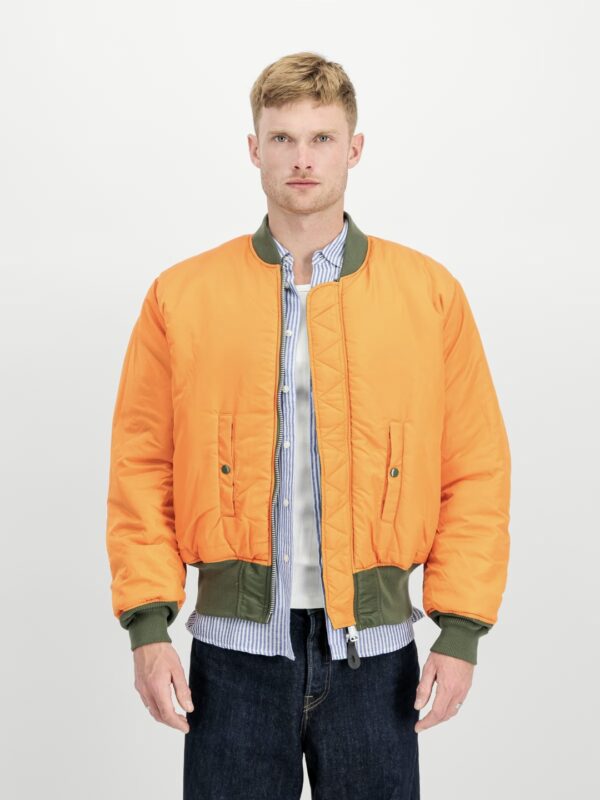 ALPHA INDUSTRIES Bomber " MA-1 Heritage Bomber Jacket " color verde