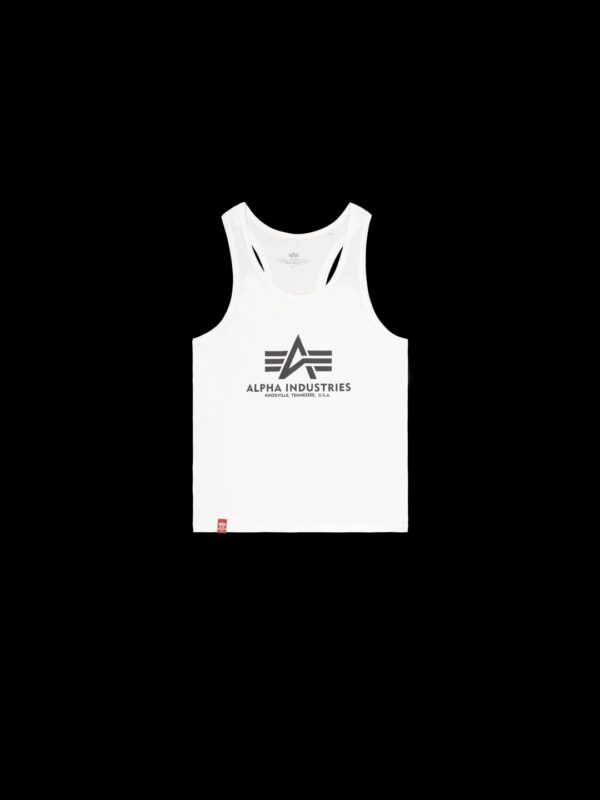 ALPHA INDUSTRIESCamiseta"Basic Body Building Tank"color blanco