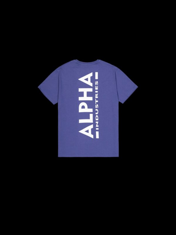 ALPHA INDUSTRIESCamiseta"Backprint T-Shirt"color azul