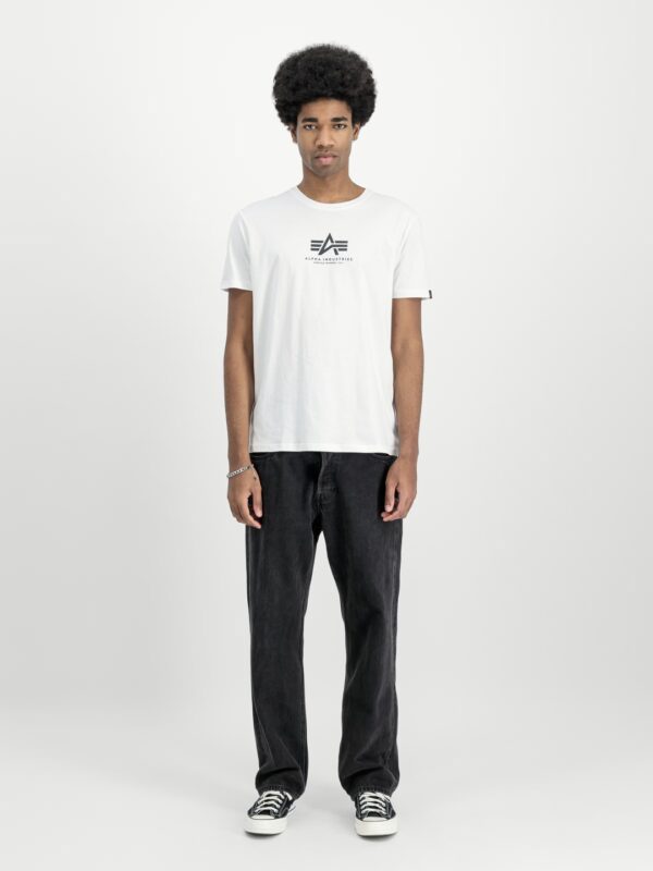 ALPHA INDUSTRIESCamiseta"Basic T-Shirt"color blanco roto