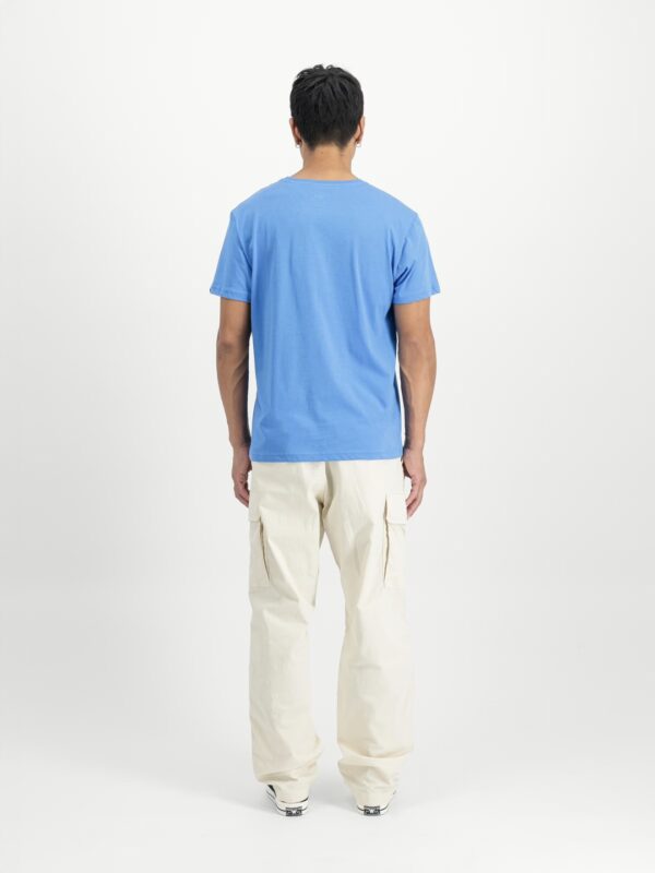 ALPHA INDUSTRIESCamiseta"Basic T-Shirt"color blanco azulon