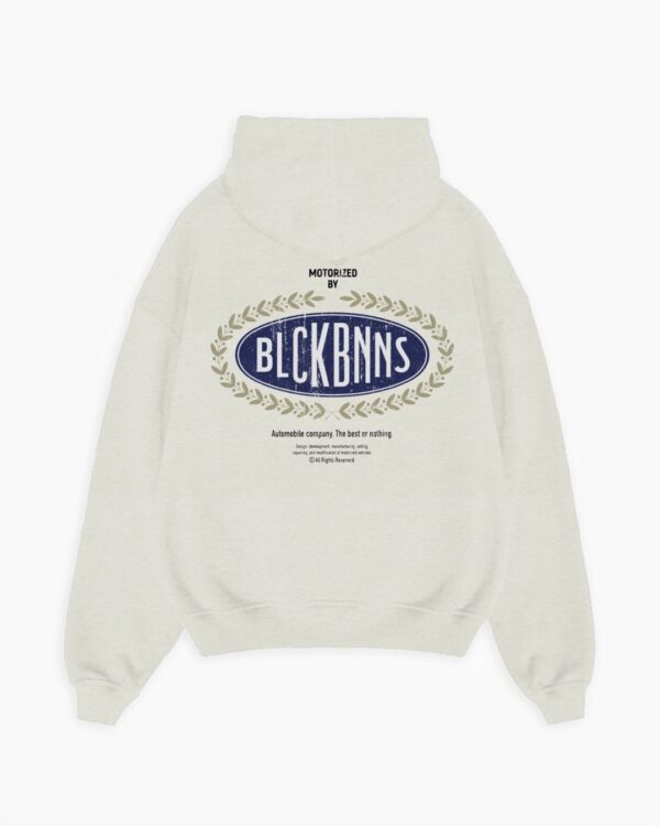 BLACK BANANASSudadera"AUTOMOBILE HOODIE"color beige