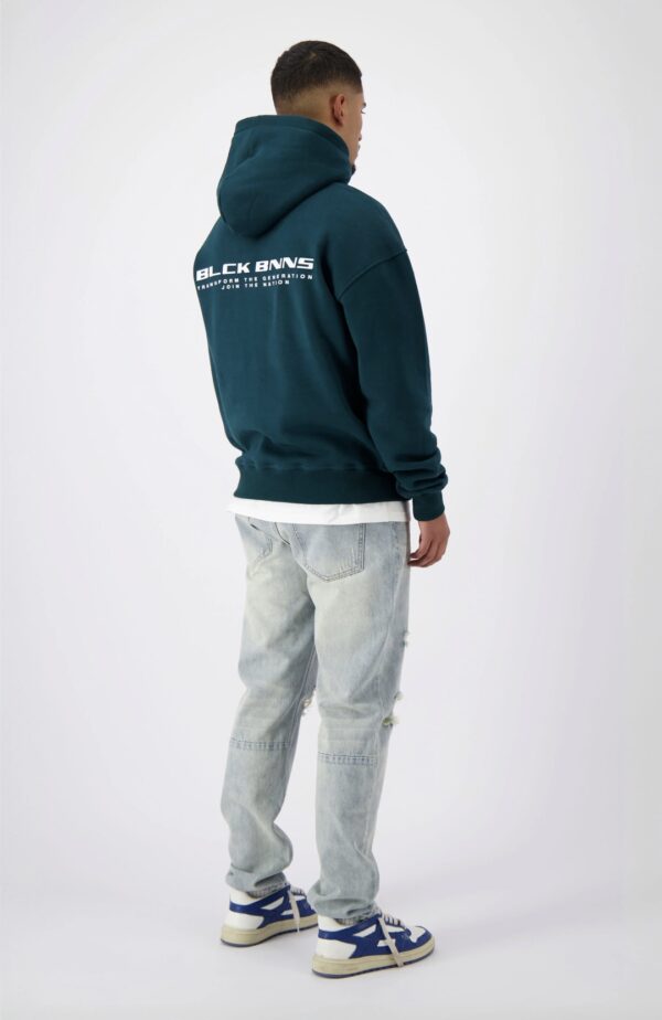 BLACK BANANAS Sudadera " NATION HOODIE " color verde