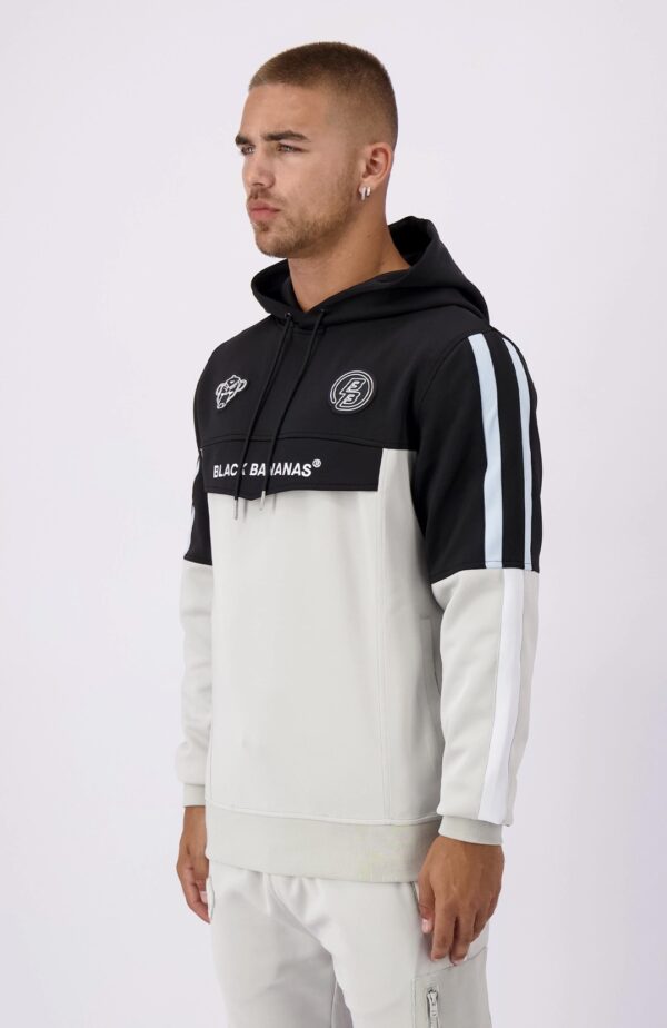 BLACK BANANAS Sudadera " TORQUE TRACKTOP " color gris