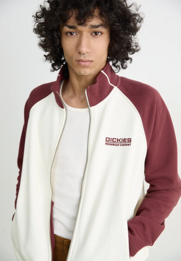 DIKIESSudadera"BOLIVAR FZ SWEATSHIRT"color burdeos