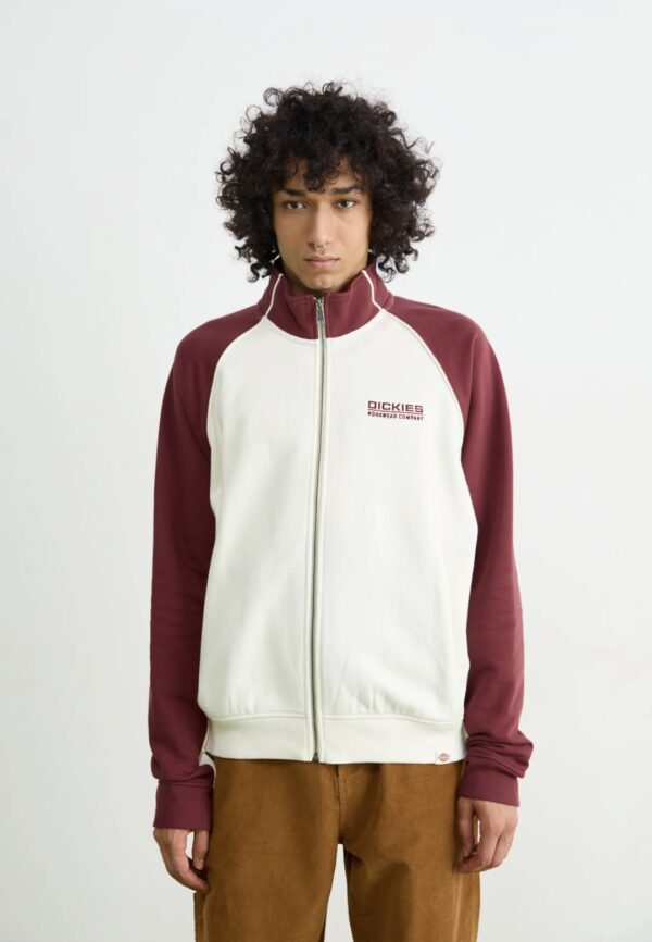 DIKIESSudadera"BOLIVAR FZ SWEATSHIRT"color burdeos