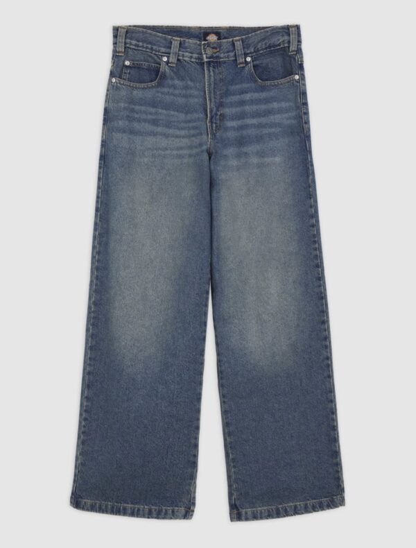 DIKIESPantalon"HILHAM DENIM KHAKI TNTD BLUE"color denim