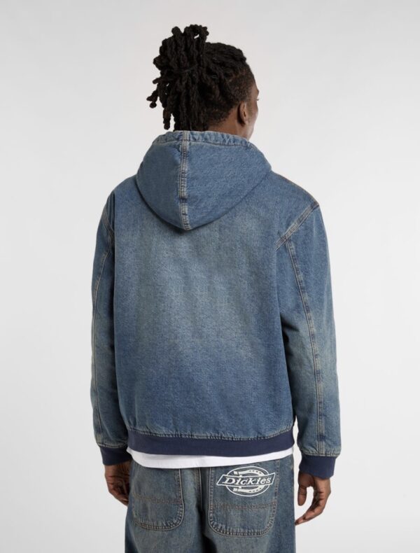 DIKIESChaqueta"HILHAM HOODED JACKET KHAKI "color denim