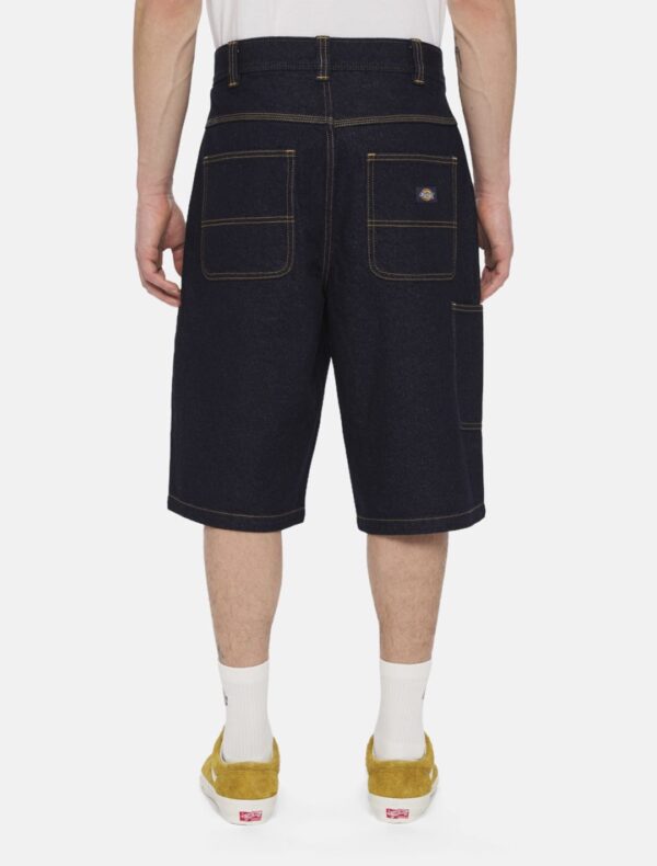 DIKIES Bermuda " MADISON DENIM SHORT RINSED " color azul oscuro