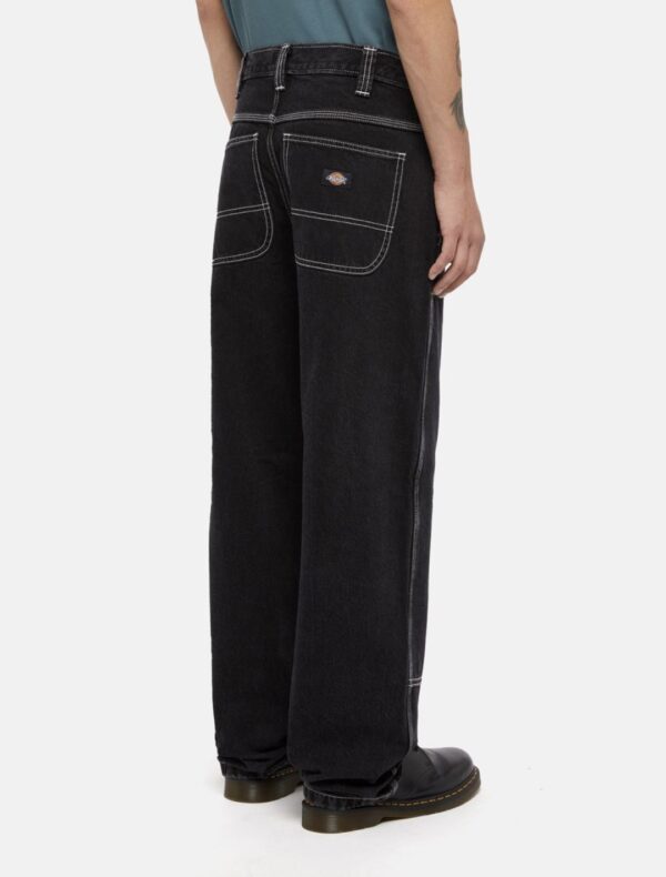 DIKIES Pantalon " MADISON DOUBLE KNEE DENIM BLACK WASH "