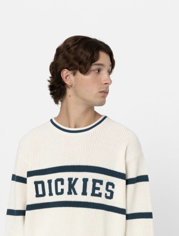 DIKIES Jersey " MELVERN SWEATER ECRU " color crudo
