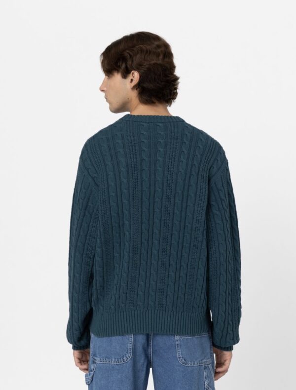 DIKIES Jersey " MULLINVILLE SWEATER REFLECTING POND " color azul