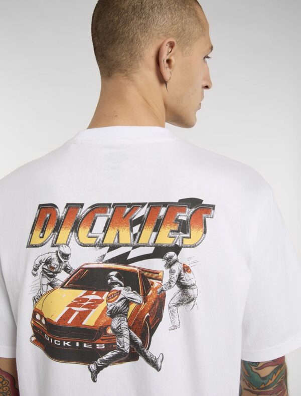 DIKIESCamiseta"NASHPORT PIT CREW SS TEE"color blanco