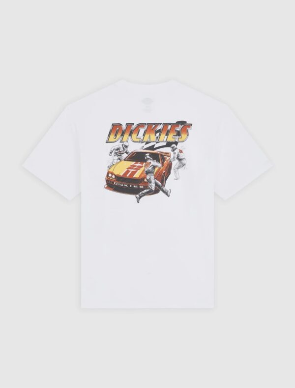 DIKIESCamiseta"NASHPORT PIT CREW SS TEE"color blanco