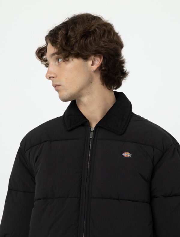 DIKIES Chaqueta " OVERBROOK EISENHOWER PUFFER BLACK " color negro