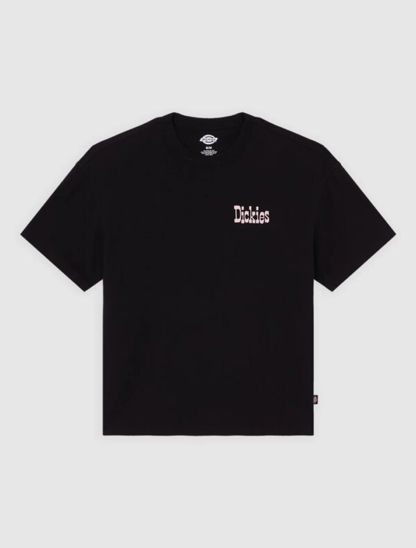 DIKIESCamiseta"POLK SS TEE BLACK"color negro