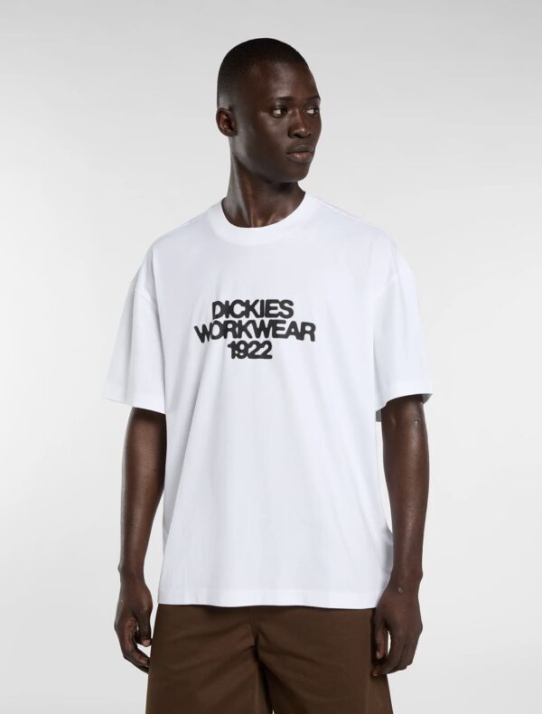 DIKIESCamiseta"TORREY SS TEE WHITE"color blanco