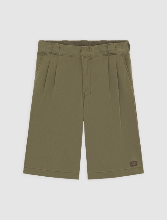 DIKIES Bermuda " UNIONVILLE 13INCH WORK SHORT MILITARY GR " color verde