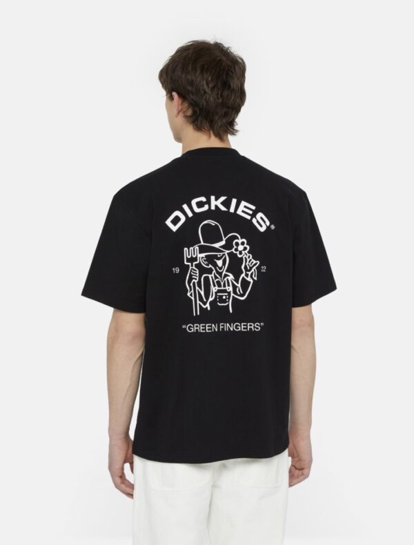 DIKIES Camiseta " WAKEFIELD TEE SS BLACK " color negro