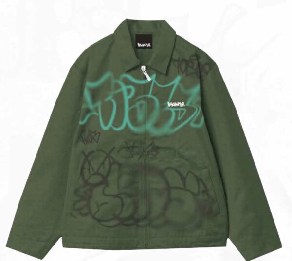 DISCLAIMERChaqueta color verde