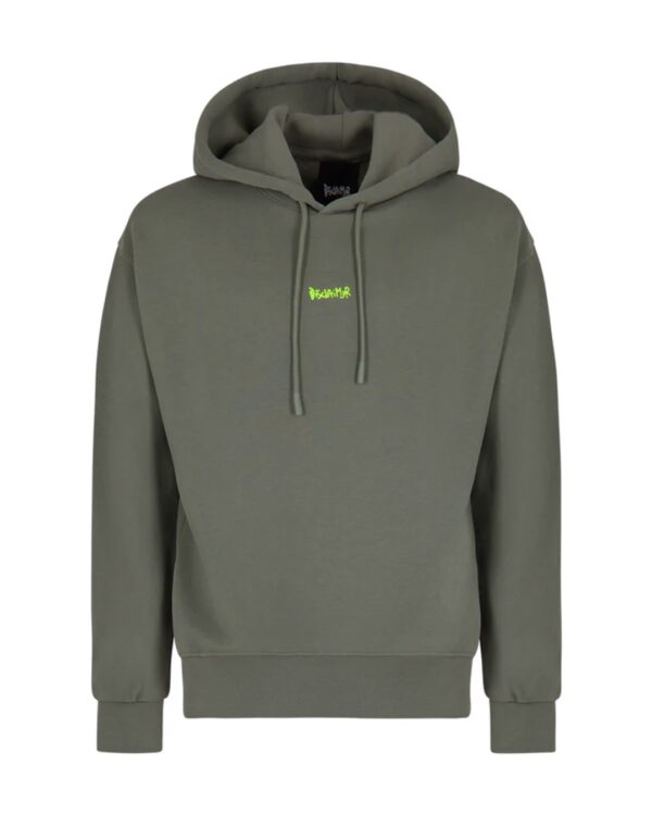 DISCLAIMERSudadera logo basica color verde