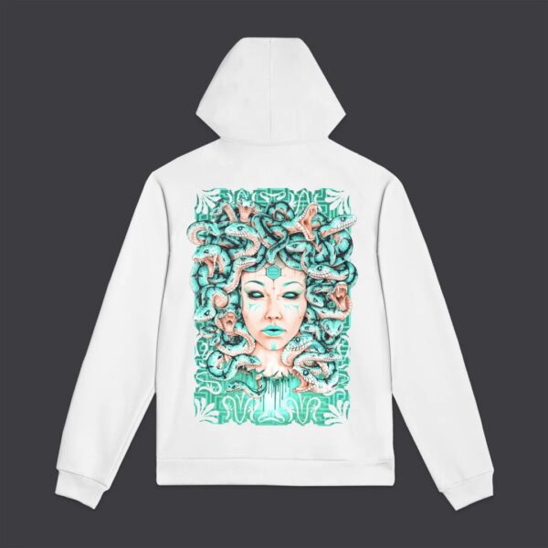 DOLLY NOIR Sudadera " MEDUSA HOODIE " color blanco