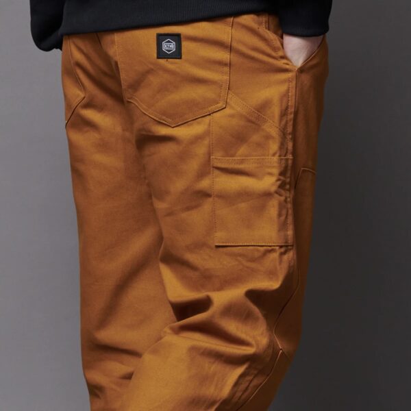 DOLLY NOIR Pantalon " CANVAS CARPENTER PANTS " color caramelo