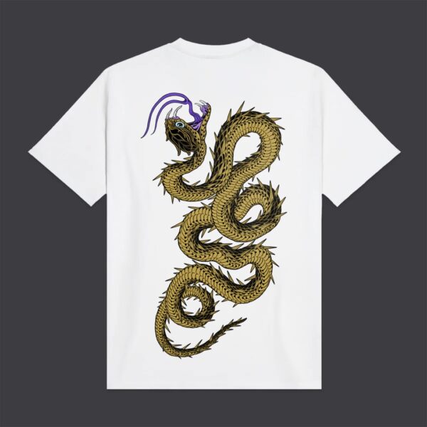 DOLLY NOIR Camiseta " DESERT SNAKE TEE " color blanco