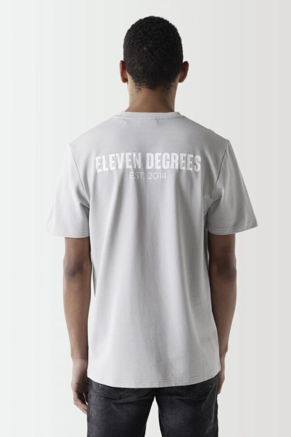 11 DEGREES Camiseta " PIQUE T-SHIRT " color crudo