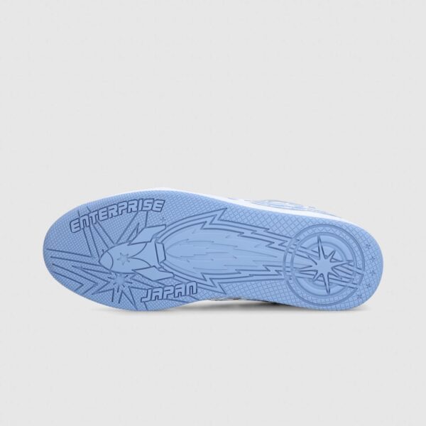 ENTERPRISE JAPAN Sneakers " EJ EGG ROCKET - LOW SNEAKER CALF WHITE/SKY