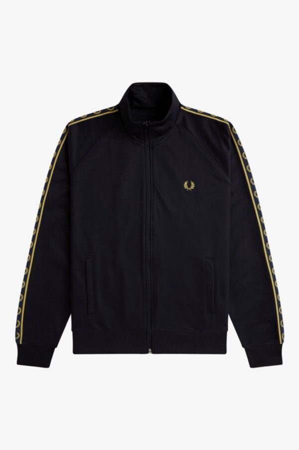 FRED PERRY Cjaqueta "CONTRAST TAPE TRACK JACKET"color marino