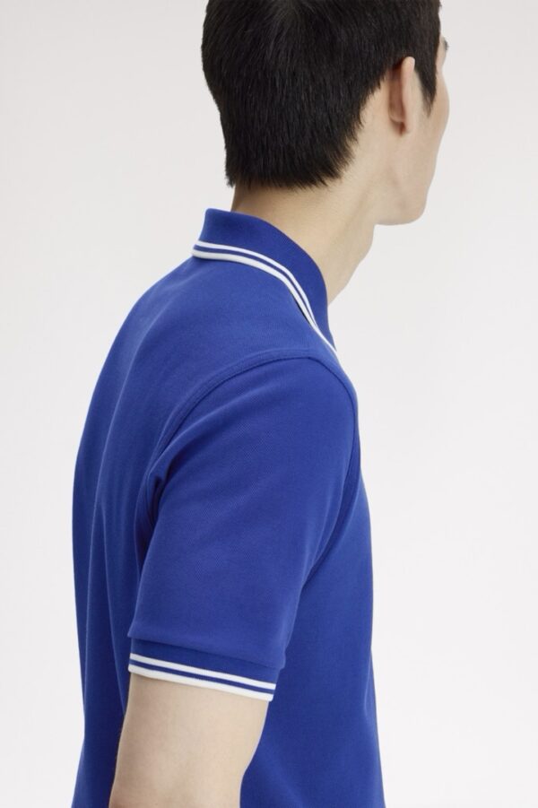 FRED PERRYPolo"TWIN PIPPED"color azul