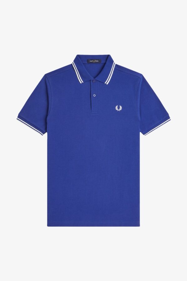 FRED PERRYPolo"TWIN PIPPED"color azul