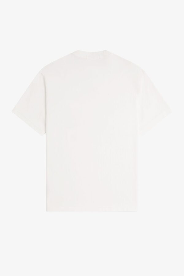 FRED PERRYCamiseta"Box Graphic"color blanco