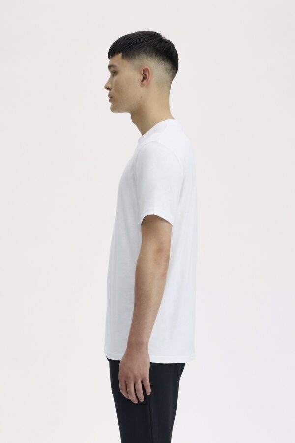 FRED PERRYCamiseta"Embroidered"color blanco