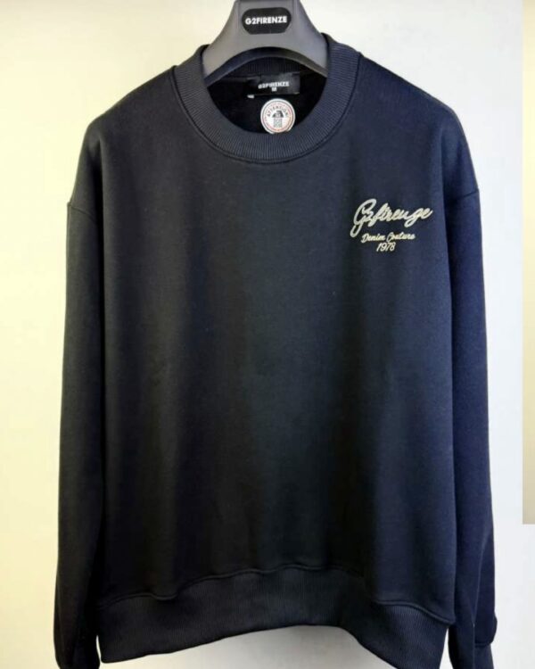 G2FIRENZESudadera"Ripped"color negro