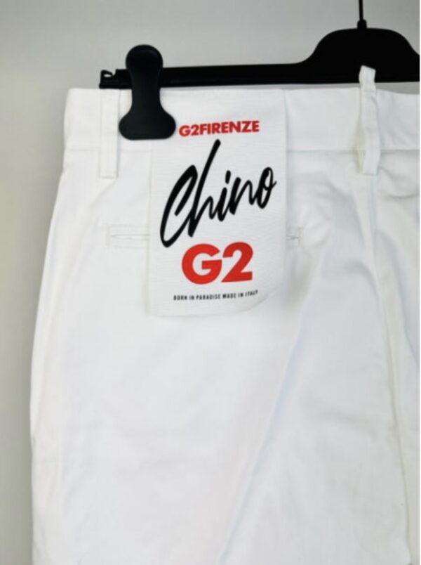 G2FIRENZE Pantalon " Chino " color blanco
