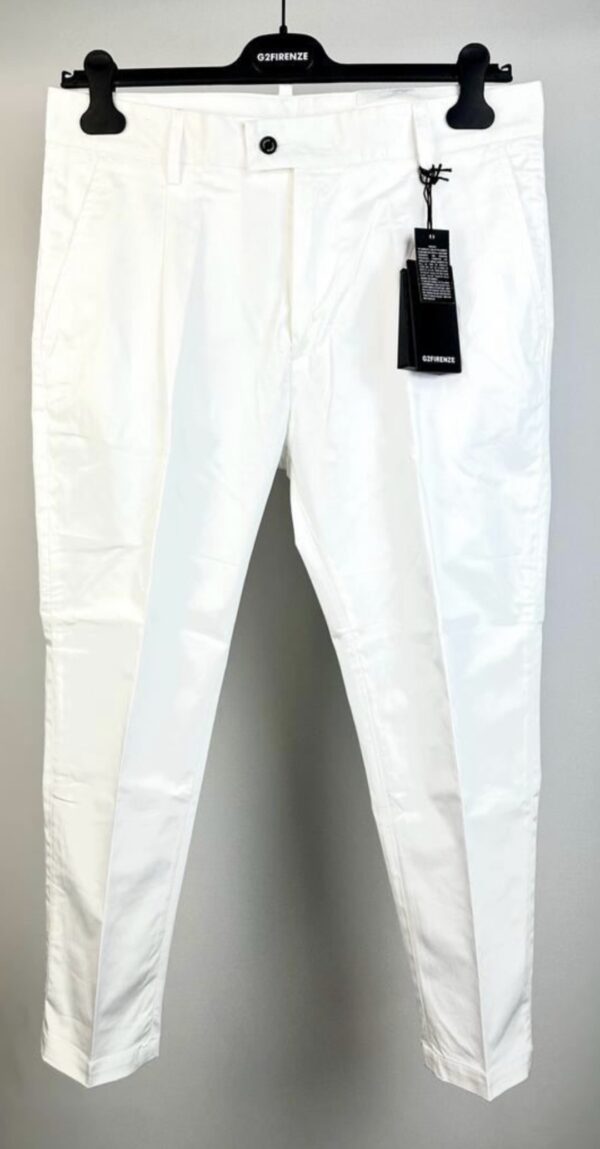 G2FIRENZE Pantalon " Chino " color blanco