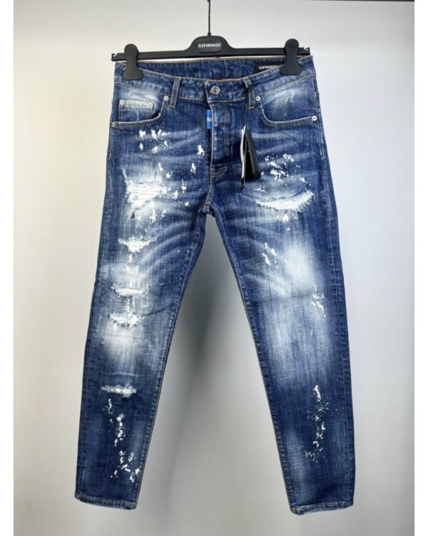 G2FIRENZE Jeans " Super White " color azul