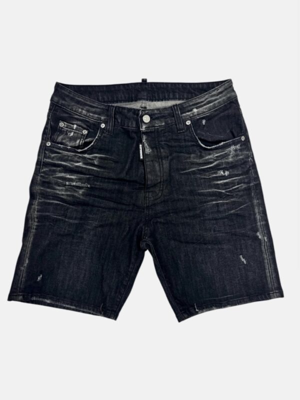 G2FIRENZEBermudas"Big Laser"denim negro