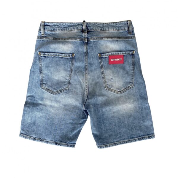 G2FIRENZE Bermuda " Pocket Blue Denim " color azul