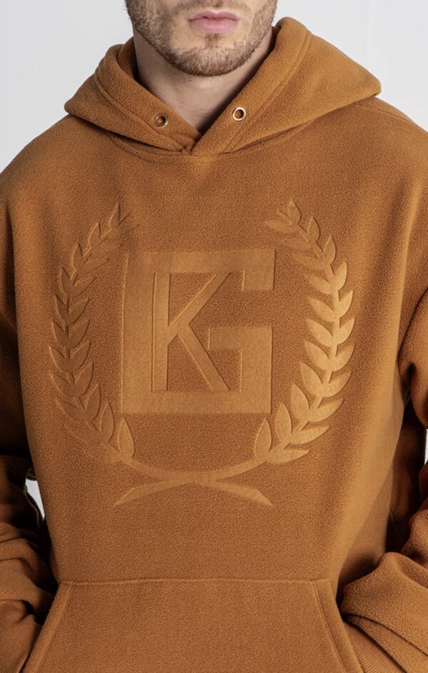 GIANNI KAVANAGH Sudadera " Unity Sherpa Hoodie " color amarillo