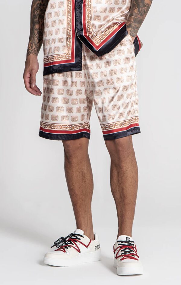 GIANNI KAVANAGH Bermudas " Multicolor Cubanito Shorts " estampado