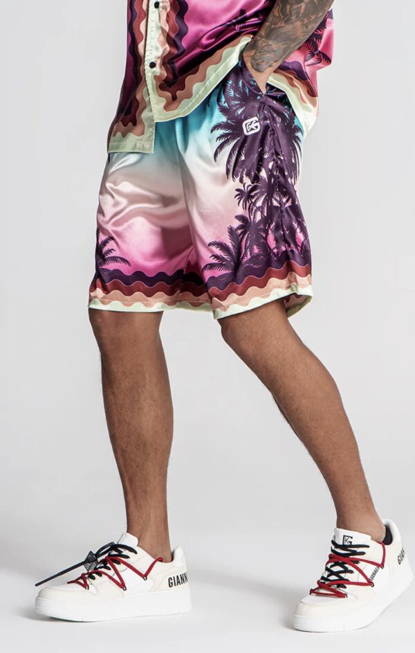 GIANNI KAVANAGH Bermudas " Multicolor Tropicana Shorts " estampado