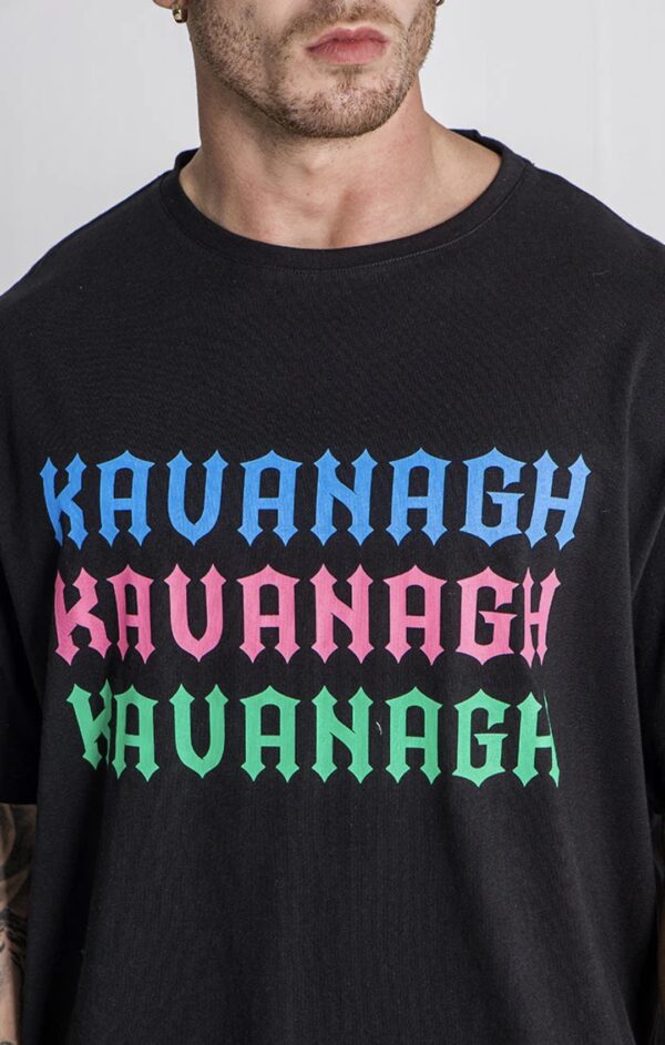 GIANNI KAVANAGH Camiseta " Igaf Oversized " color negro