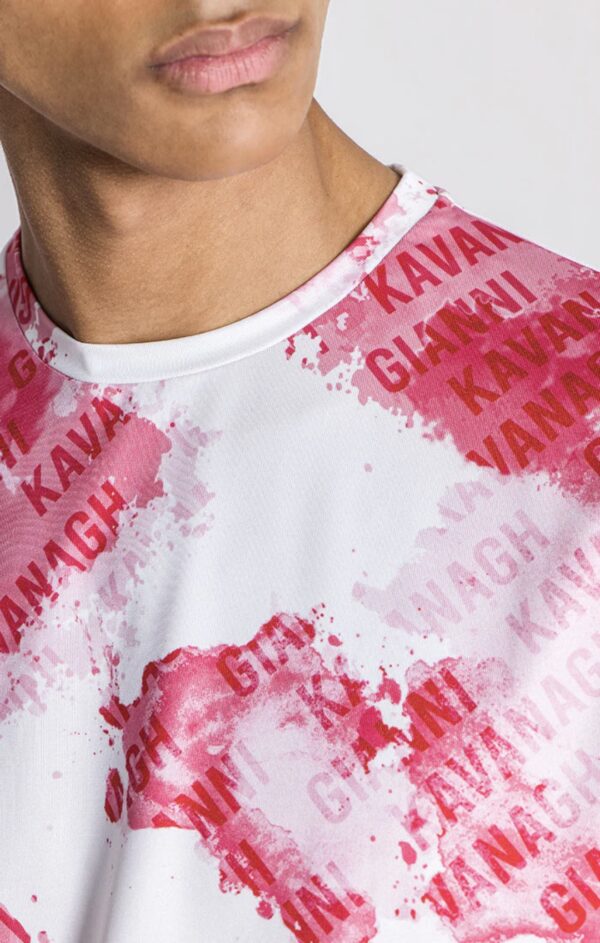 GIANNI KAVANAGH Camiseta " Lotus " color rosa