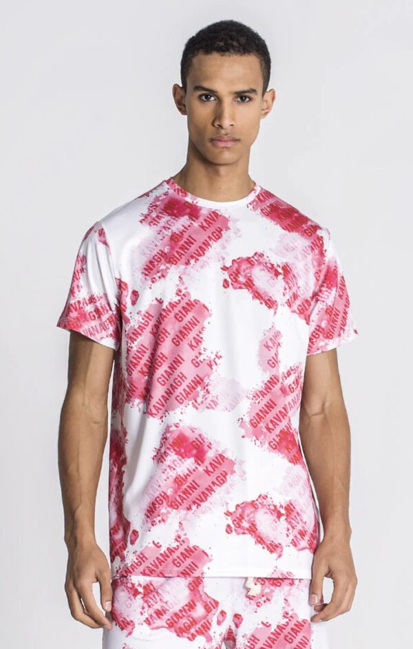GIANNI KAVANAGH Camiseta " Lotus " color rosa