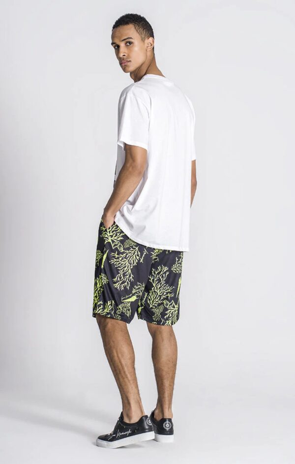 GIANNI KAVANAGH Camiseta " Underwater Oversized Logo " color blanco