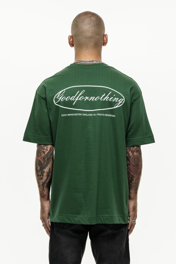 GOOD FOR NOTHING Camiseta " Sustainable " color verde