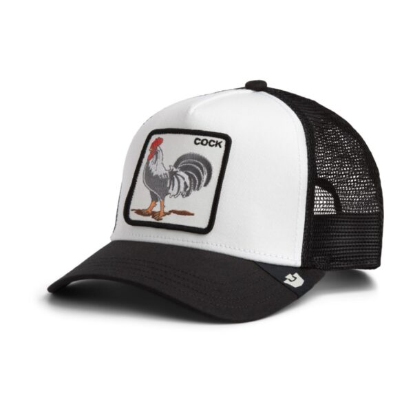 GOORINGorra"ROOSTER TRUCKER"color negro-blanco